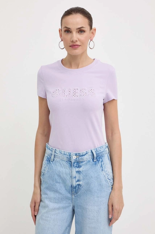 lila Guess t-shirt Női