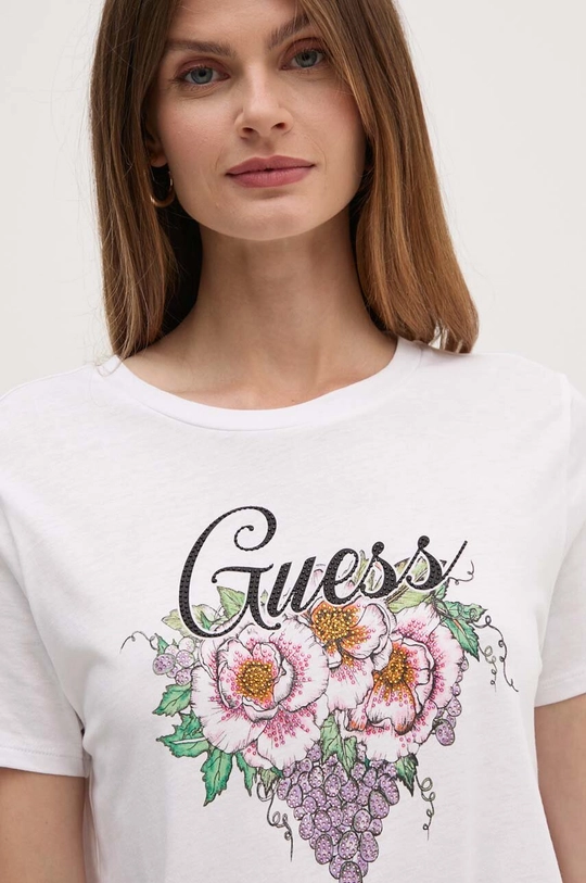 білий Футболка Guess