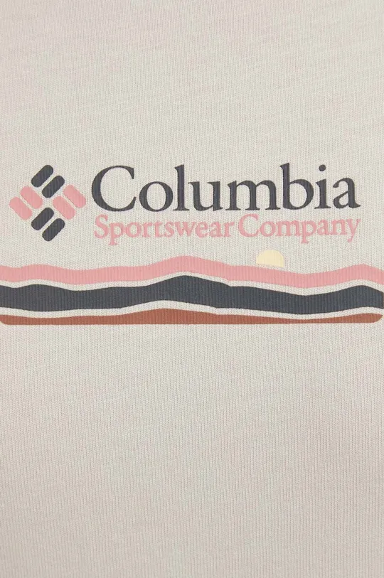 bež Bombažna kratka majica Columbia Boundless Beauty
