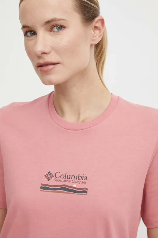 Βαμβακερό μπλουζάκι Columbia Boundless Beauty 100% Βαμβάκι