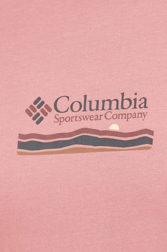 różowy Columbia t-shirt bawełniany Boundless Beauty