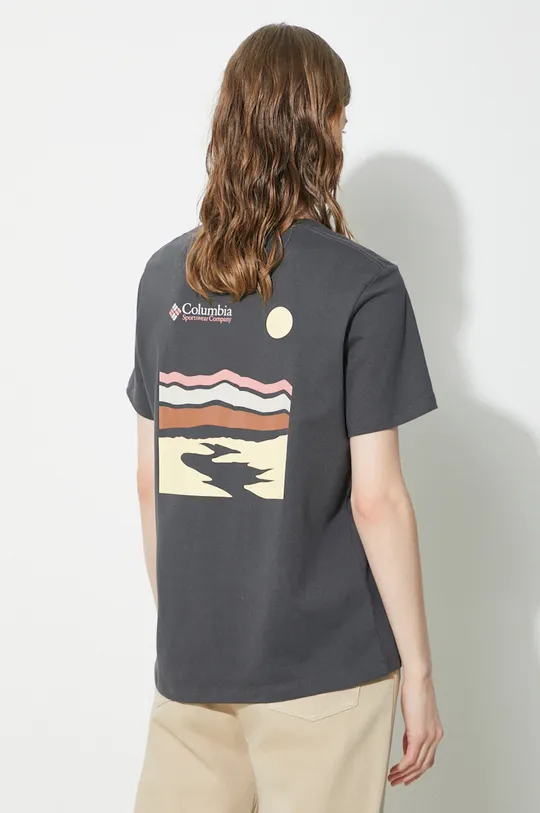 szary Columbia t-shirt bawełniany Boundless Beauty