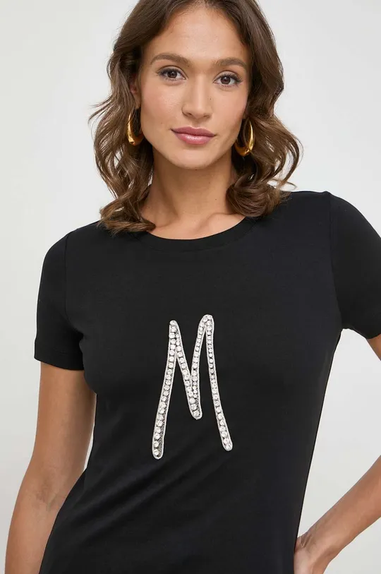 črna Bombažna kratka majica Marciano Guess