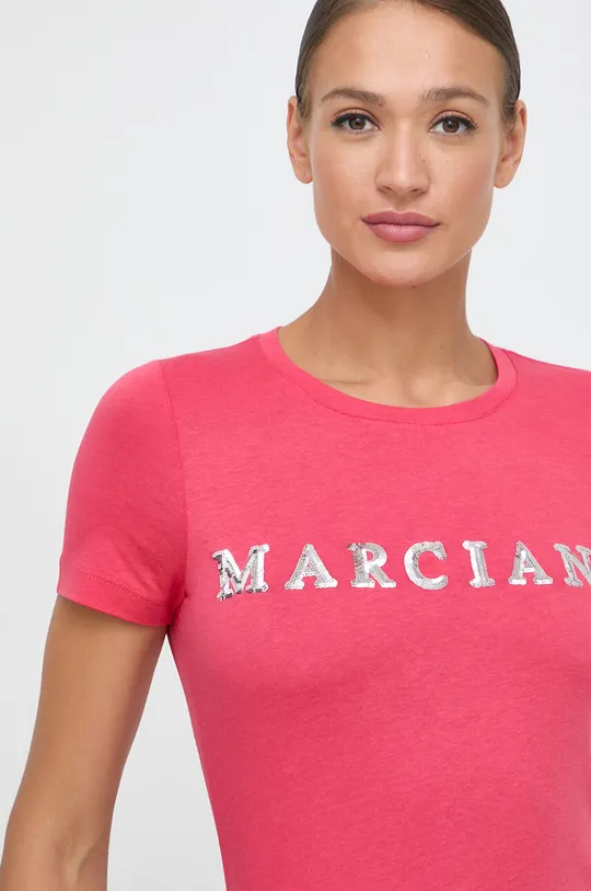 ροζ Μπλουζάκι Marciano Guess