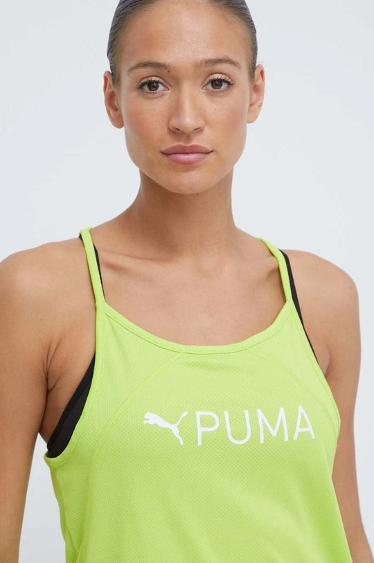 zielony Puma top treningowy Fit Fit