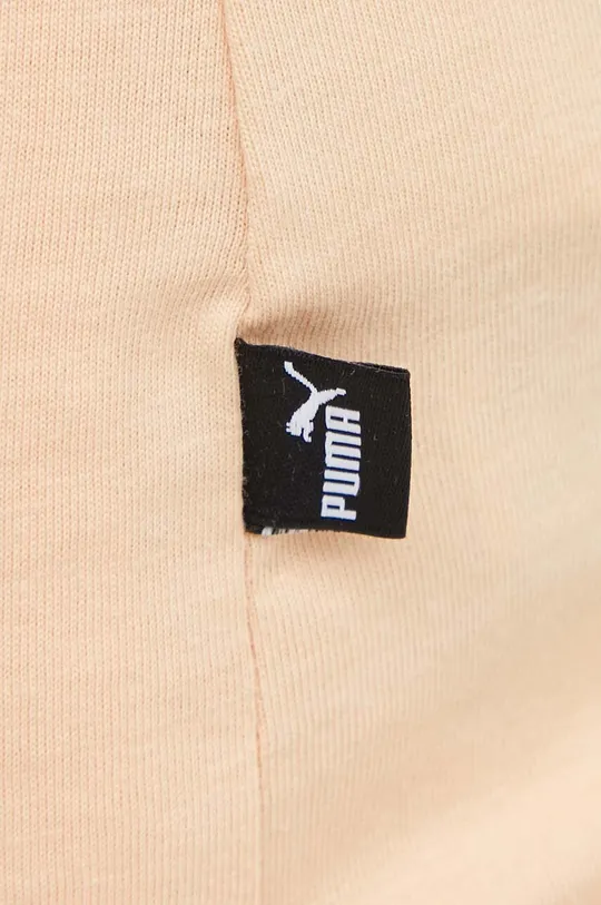 oranžna Bombažna kratka majica Puma