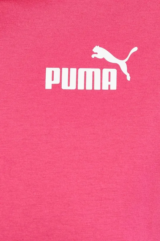 rózsaszín Puma pamut póló