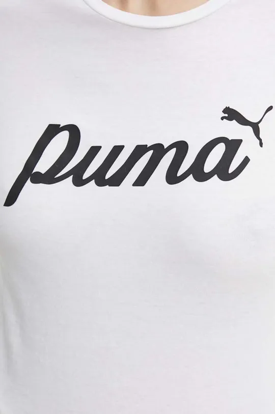 Βαμβακερό μπλουζάκι Puma Γυναικεία