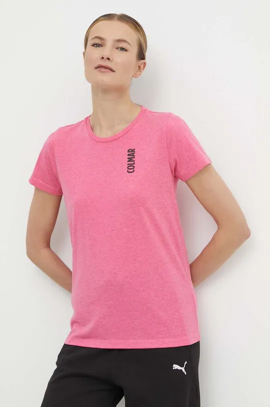 różowy Colmar t-shirt