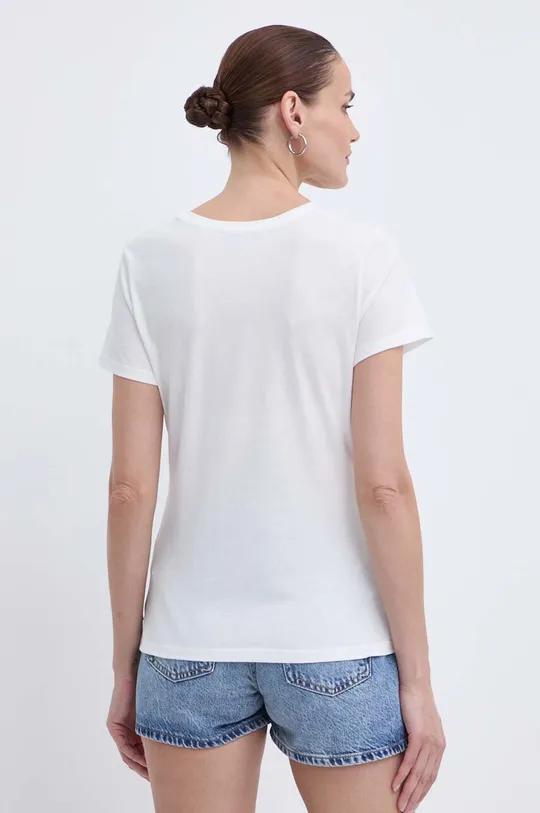 Morgan t-shirt DBLANC 50 % Bawełna, 50 % Modal