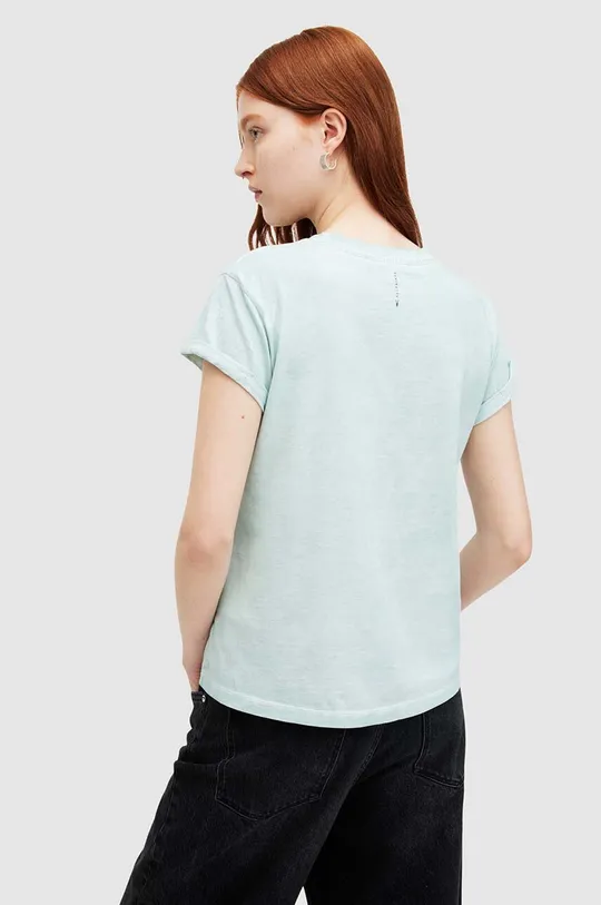 Βαμβακερό μπλουζάκι AllSaints ANNA 100% Οργανικό βαμβάκι