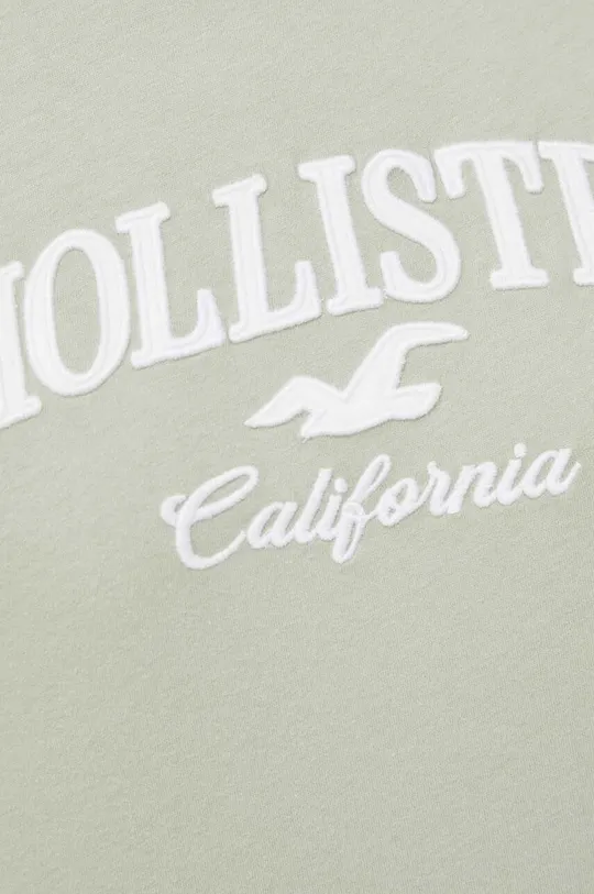 Bombažna kratka majica Hollister Co. Ženski