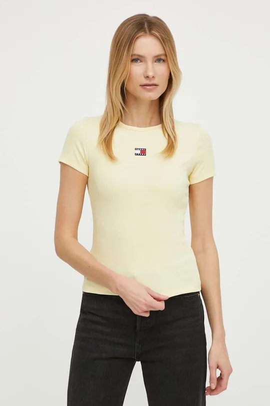 Tommy Jeans t-shirt giallo