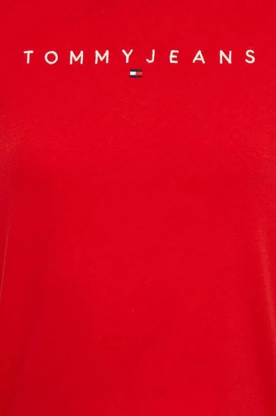 червоний Бавовняна футболка Tommy Jeans