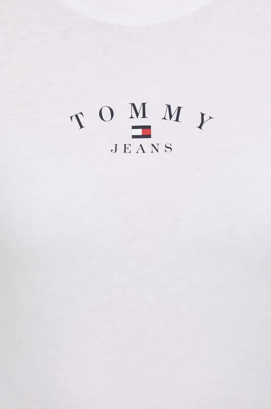 biela Tričko Tommy Jeans
