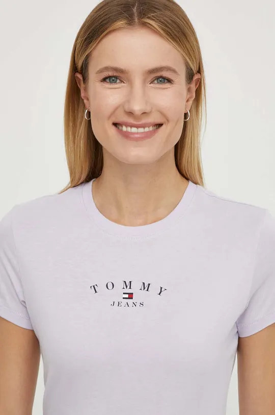 lila Tommy Jeans t-shirt Női