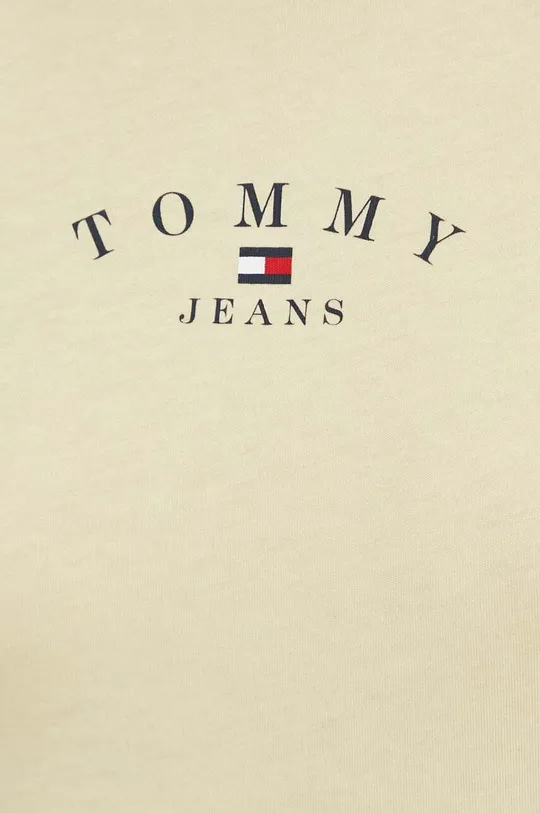 żółty Tommy Jeans t-shirt