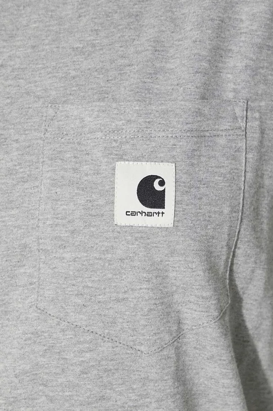 grigio Carhartt WIP t-shirt in cotone S/S Pocket T-Shirt