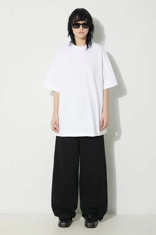 Βαμβακερό μπλουζάκι Carhartt WIP S/S Louisa T-Shirt λευκό