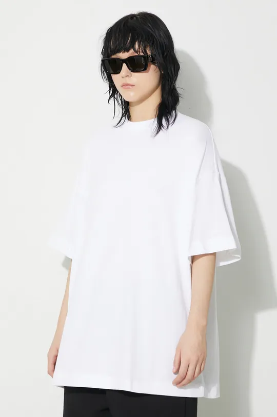 white Carhartt WIP cotton t-shirt S/S Louisa T-Shirt