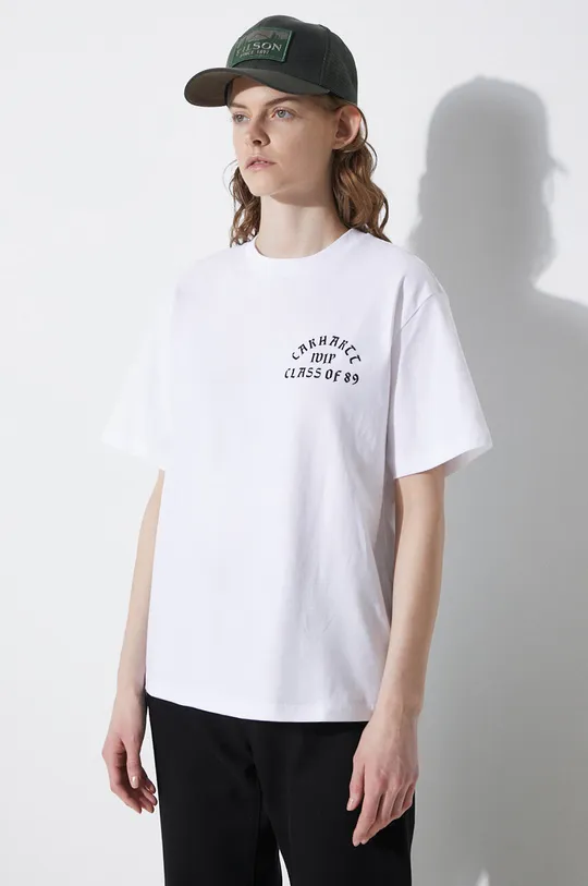 biały Carhartt WIP t-shirt bawełniany S/S Class of 89 T-Shirt