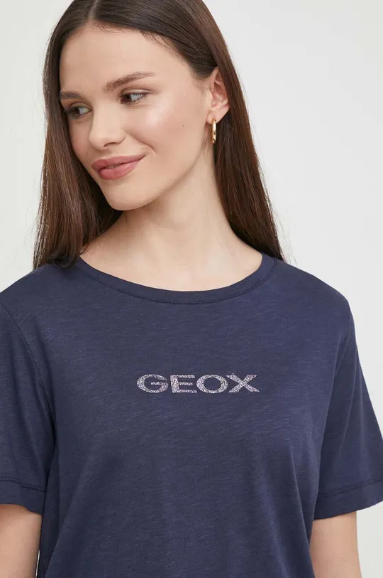 granatowy Geox t-shirt W4510G-T3093 W T-SHIRT