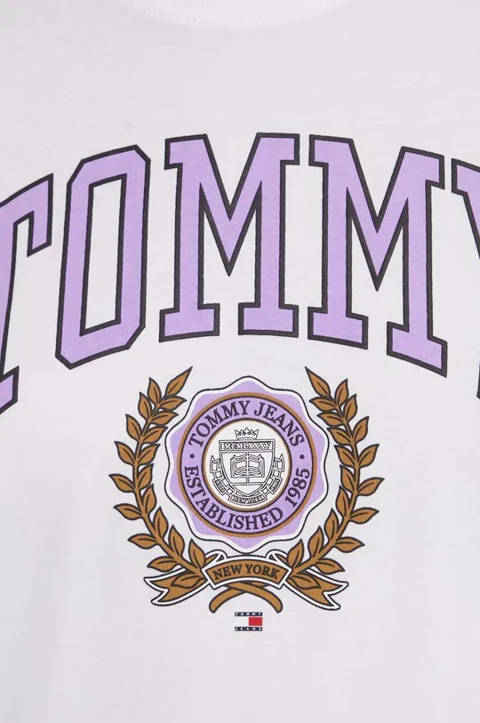 Bombažna kratka majica Tommy Jeans Ženski