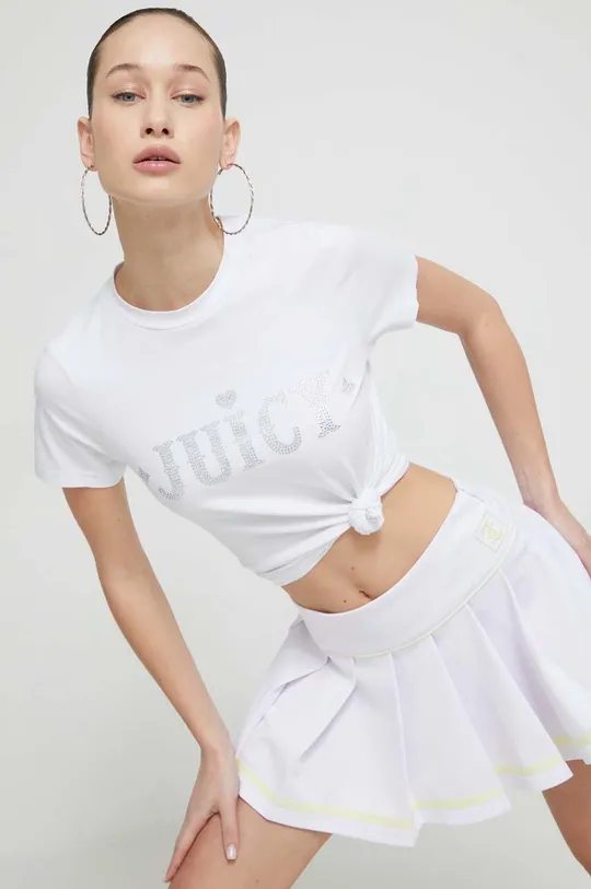 biały Juicy Couture t-shirt