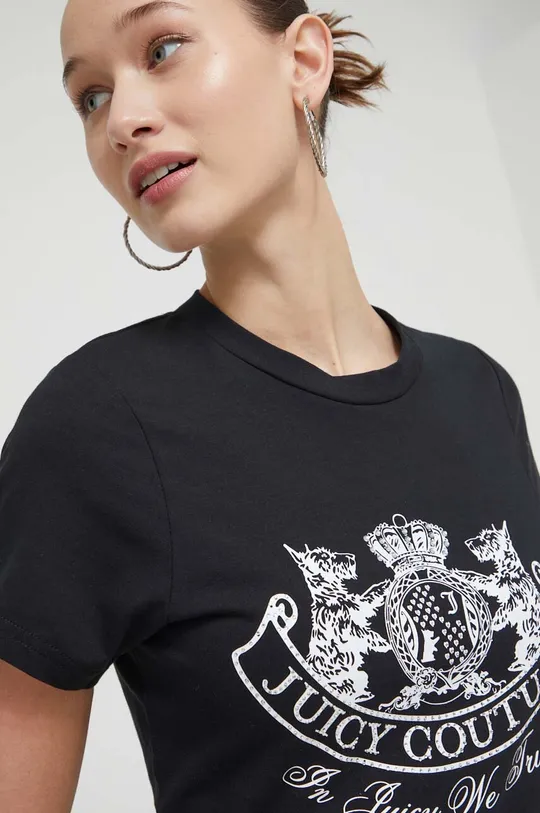 czarny Juicy Couture t-shirt