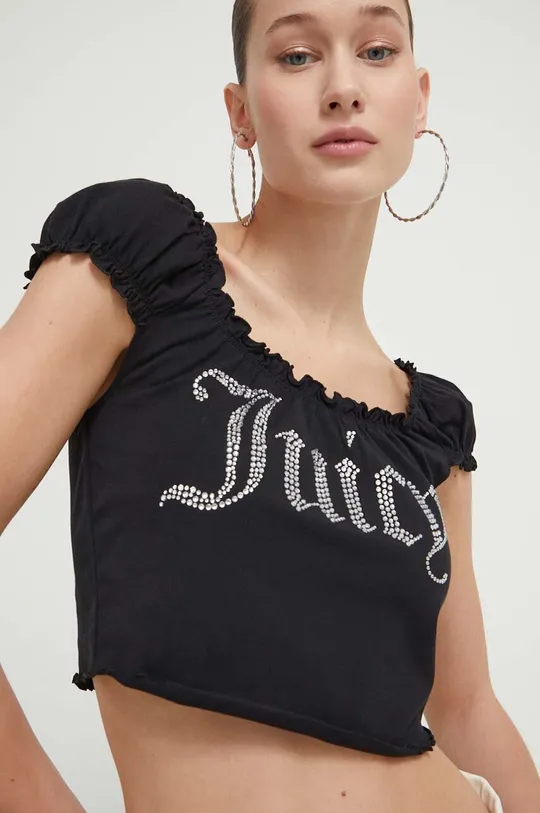 чёрный Топ Juicy Couture