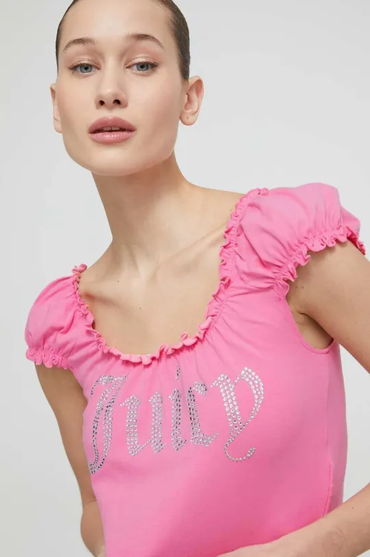 różowy Juicy Couture top