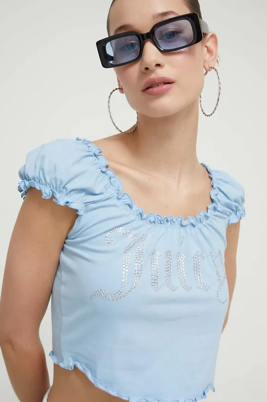blu Juicy Couture top Donna