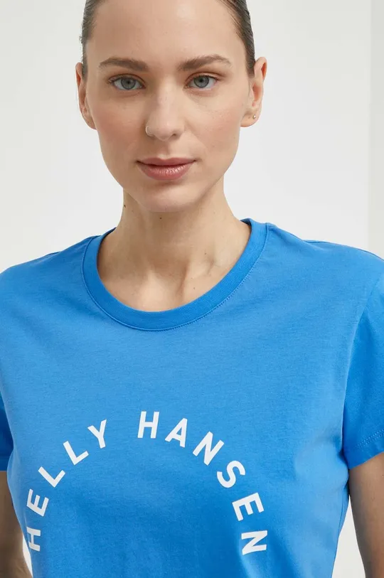 blu Helly Hansen t-shirt in cotone