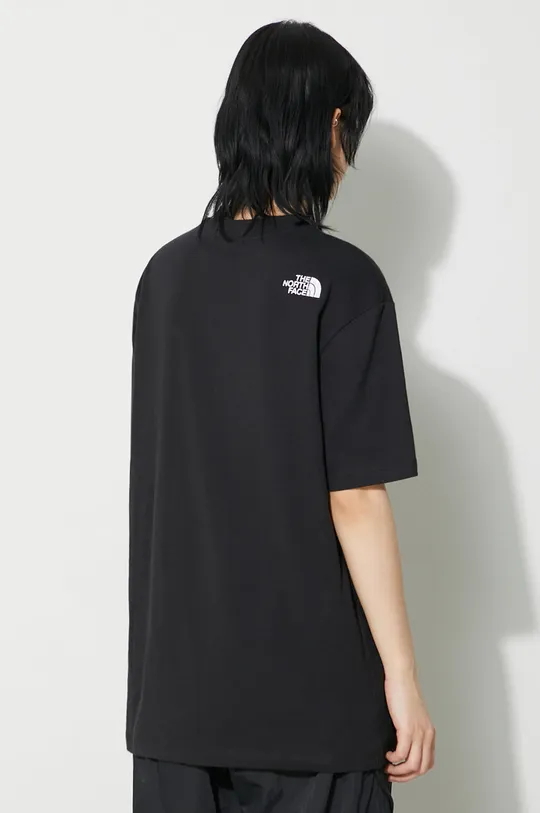 The North Face t-shirt in cotone W S/S Essential Oversize Tee 100% Cotone