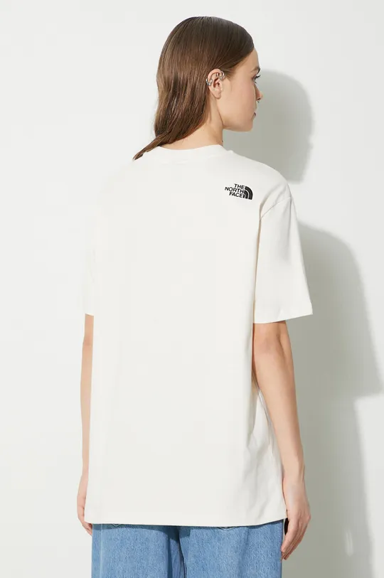 The North Face t-shirt bawełniany W S/S Essential Oversize Tee 100 % Bawełna