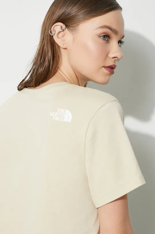 The North Face t-shirt W Cropped Simple Dome Tee Damski