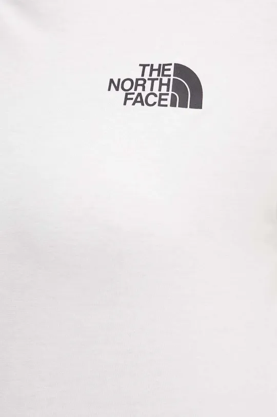 The North Face t-shirt W Simple Dome Cropped Slim Tee Női