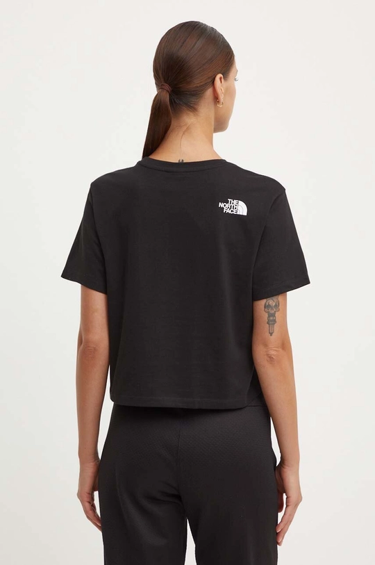 Majica kratkih rukava The North Face W Simple Dome Cropped Slim Tee 60% Pamuk, 40% Poliester