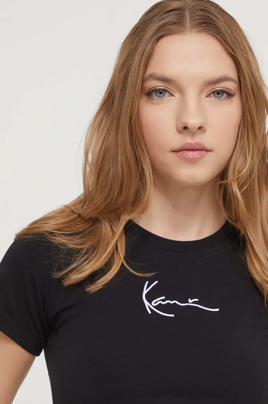 μαύρο Μπλουζάκι Karl Kani Γυναικεία