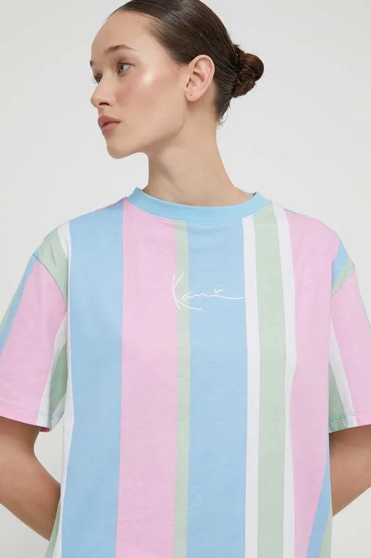 πολύχρωμο Βαμβακερό μπλουζάκι Karl Kani