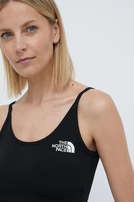 fekete The North Face top Női