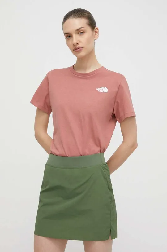 The North Face t-shirt bawełniany 100 % Bawełna