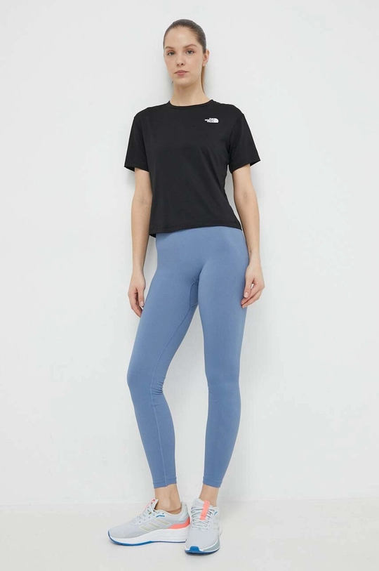 The North Face t-shirt sportowy Flex Circuit czarny