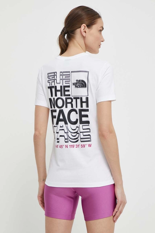 Βαμβακερό μπλουζάκι The North Face 100% Βαμβάκι