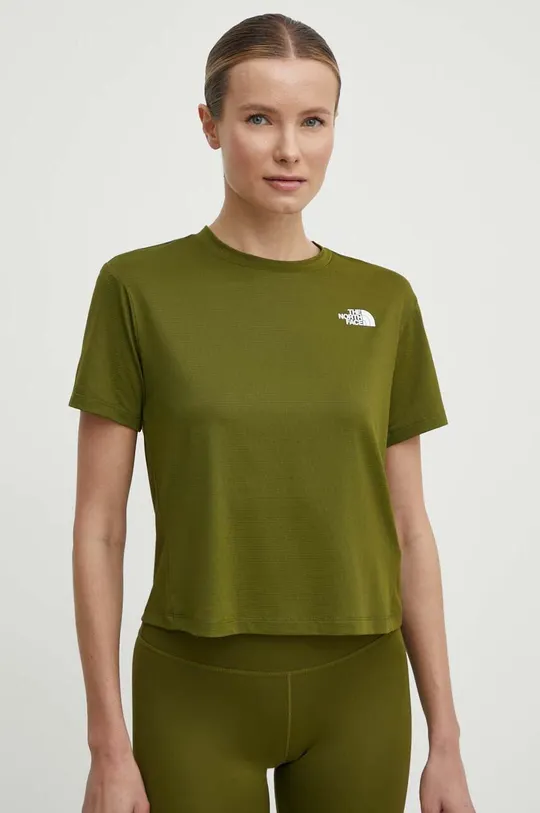πράσινο Αθλητικό μπλουζάκι The North Face Γυναικεία