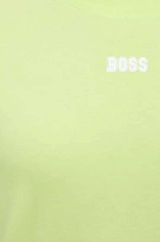 Bombažna kratka majica Boss Orange Ženski