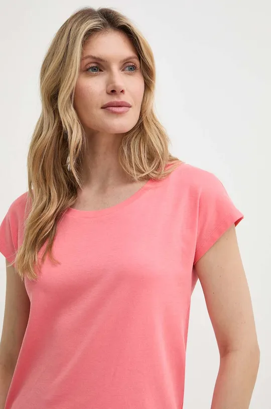 помаранчевий Бавовняна футболка MAX&Co. Жіночий