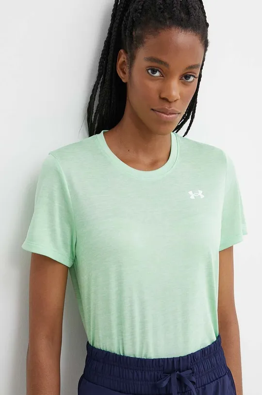 зелений Тренувальна футболка Under Armour Tech Twist Жіночий