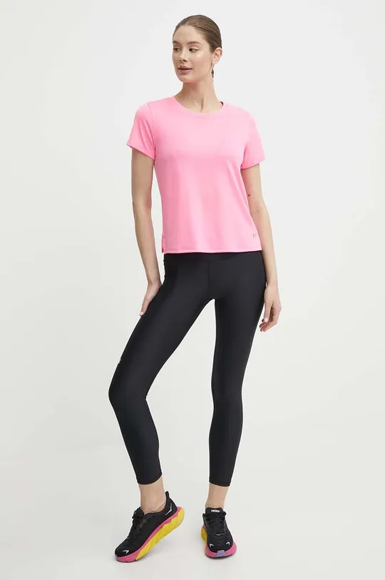 Μπλουζάκι για τρέξιμο Under Armour Streaker ροζ