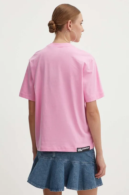 Бавовняна футболка Karl Lagerfeld Jeans 100% Органічна бавовна
